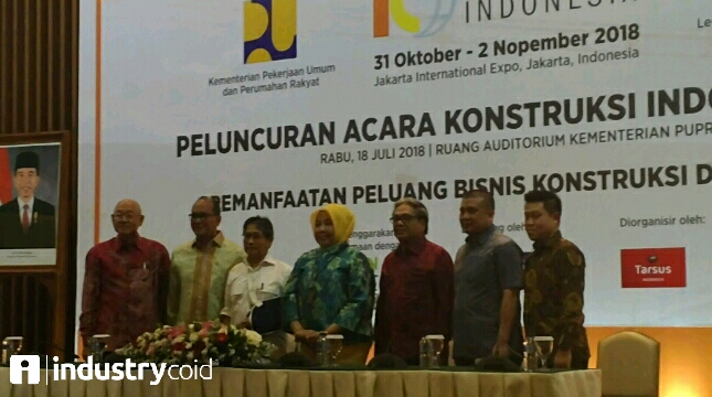 Pembukaan Launching Konstruksi Indonesia (KI) 2018 (Hariyanto/ INDUSTRY.co.id)