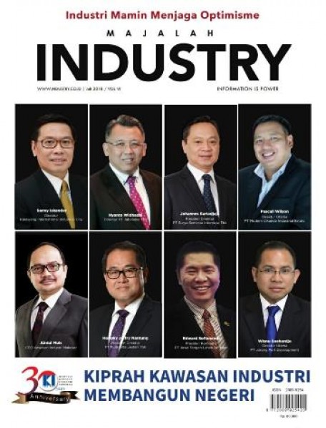 Majalah Industry edisi Juli 2018 (Foto Dok Industry.co.id)