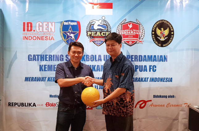Provider Dewaweb mendukung Uni Papua FC