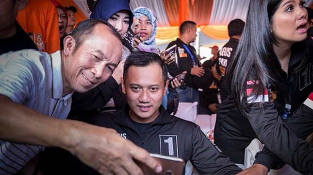 Calon Gubernur DKI Jakarta Agus Harimurti Yudhoyono. (Donal Husni/NurPhoto via Getty Images)