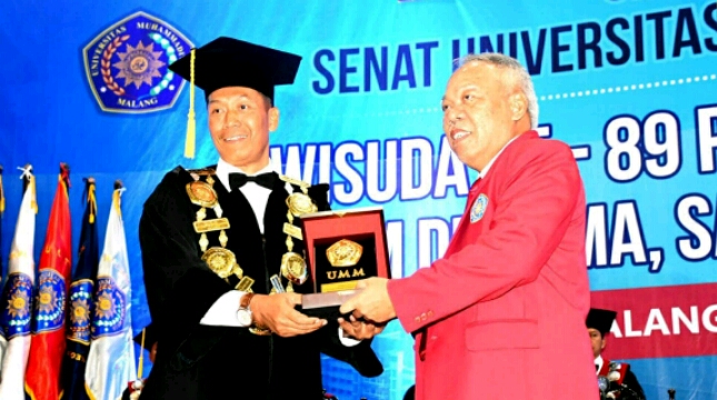 Acara Wisuda Sarjana dan Pasca Sarjana ke-83 periode III tahun 2018 Universitas Muhammadiyah Malang (UMM)