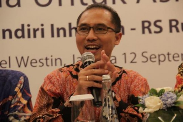 Iwan Pasila, Direktur Utama Mandiri Inhealth (Foto Rizki Meirino)