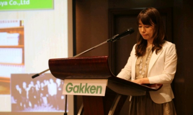 Miwa Kanai, Senior Manager Global Strategy Division, Gakken Holdings Co., Ltd.