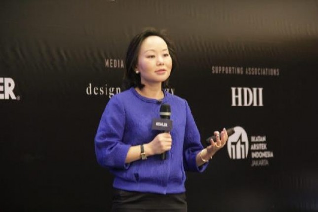 Angel Yang, President of KOHLER Kitchen and Bath Asia Pacific. (FotoDok Industry.co.id)