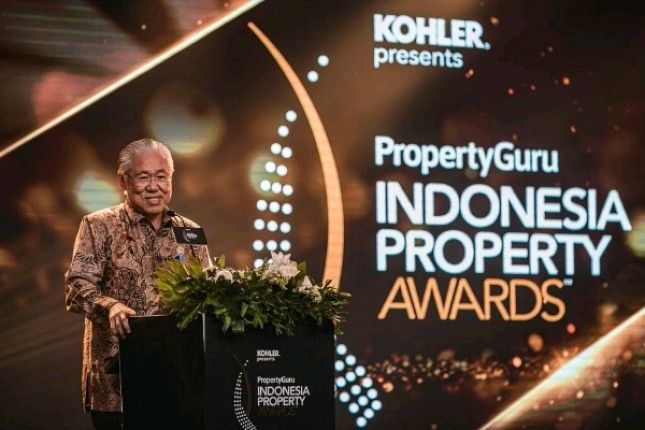 Menteri Perdagangan Enggartiasto Lukita saat memberikan sambutan dalam acara 'PropertyGuru Indonesia Property Awaeds' (Foto: Dok. Industry.co.id)