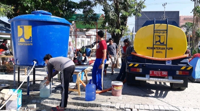 Penyediaan air bersih Kementerian PUPR