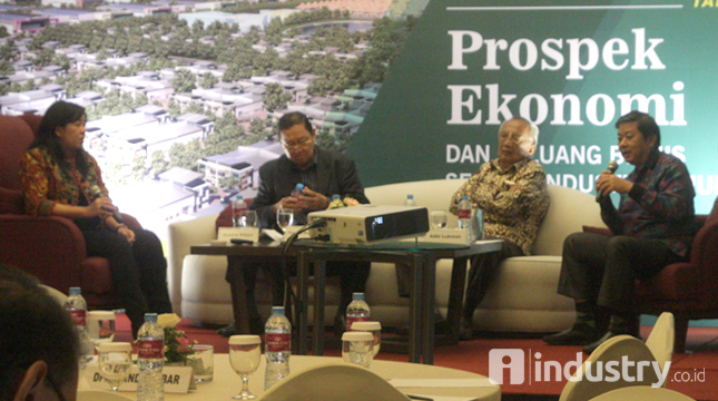 Talk show Prospek Ekonomi dan Peluang Bisnis (Hariyanto/ INDUSTRY.co.id)