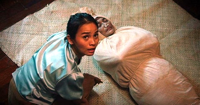 Acha Septriasa dan Jajang C Noer dalam film "Jaga Pocong"
