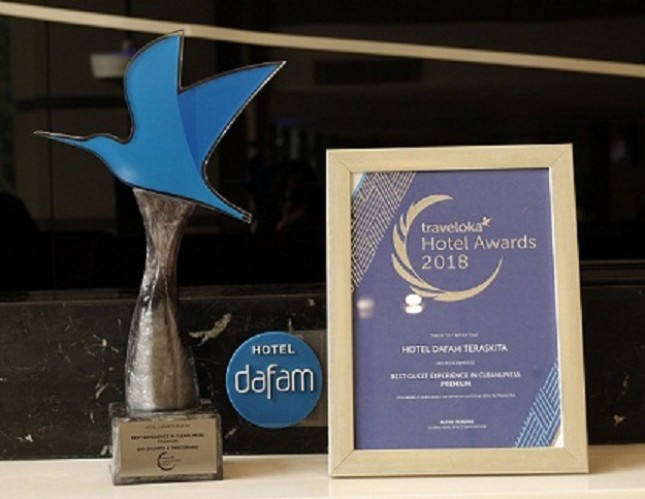 Penghargaan yang diperoleh Daffam Teraskita Jakarta pada 2018 (Foto Ist)