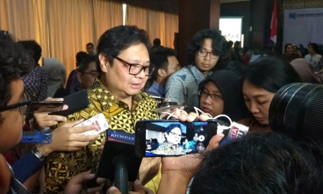 Menteri Perindustrian Airlangga Hartarto (Foto: Ridwan/Industry.co.id)