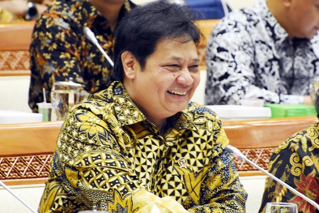 Menteri Perindustrian Airlangga Hartarto (Foto: Kemenperin) 