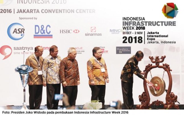 Ajang pameran infrastruktur atau Indonesia Infrastructure Week 2018 akan kembali digelar pada 31 Oktober hingga 2 November 2018 di Jakarta International Expo (JIExpo) Kemayoran. 