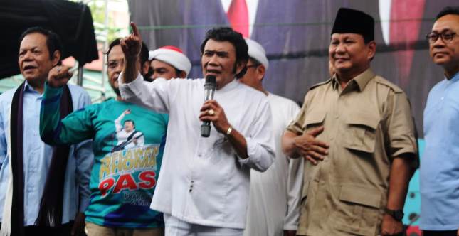 Rhoma Irawan Deklarasikan Relawan Rhoma Untuk Capres Prabowo Subianto
