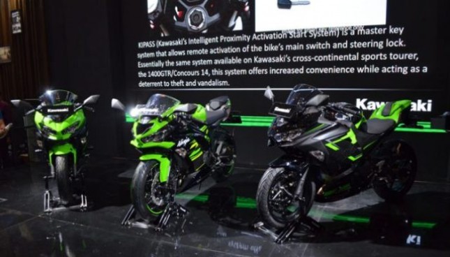 PT. Kawasaki Motor Indonesia (KMI) resmi meluncurkan motor terbarunya, yaitu Ninja 250 series dan W series (W175,W250, dan W800) di ajang pameran sepeda motor, Indonesia Motorcycle Show 2018 yang berlangsung 31 Oktober hingga 4 November 2018.