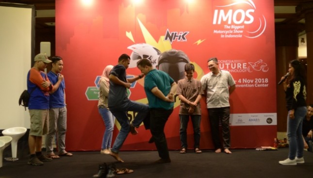 Keseruan acara Indonesia Motorcycle Show 2018