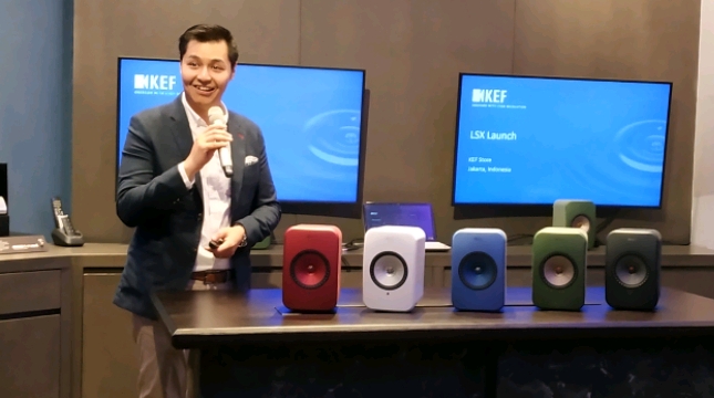 KEF dan V2 Indonesia Luncurkan Speaker Dengan Teknologi Terbaru, KEF LSX