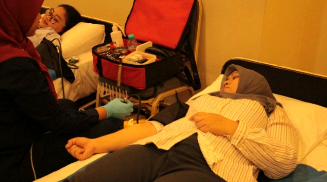Donor Darah Bersama Millennium Hotel Sirih Jakarta Share Blood Save Life
