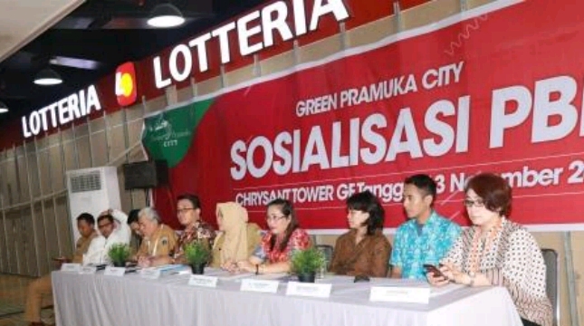 Green Pramuka City gelar acara Sosialisasi mengenai PBB kepada warga huniannya (Foto: Tim Green Pramuka City) 