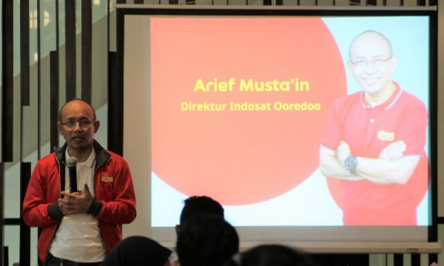 Arief Mustain, Direktur Indosat Ooredoo (Foto Industry.co.id)