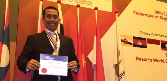  Founder KAHMIPreneur Kamrussamad Raih Sertifikasi International ASEAN Engineering (Foto Amz)