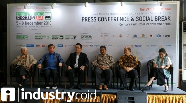 Press Conference Manufacturing Indonesia (Hariyanto/INDUSTRY.co.id)