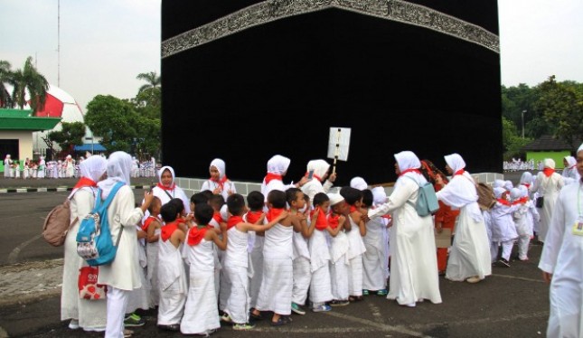 Kegiatan Simulasi Manasik Haji di Usia Dini Dapat meningkatkan Ukhuwah dan Ketakwaan