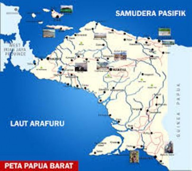 Peta Nduga Papua (Foto Dok Industry.co.id)