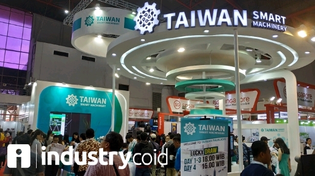 Booth Taiwan Smart Machinery (Hariyanto/INDUSTRY.co.id)