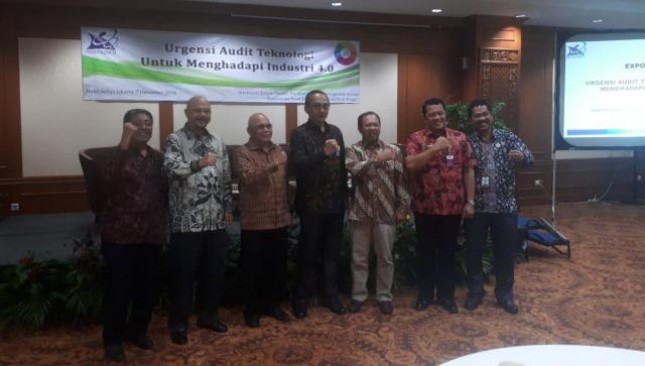  Kementerian Riset, Teknologi dan Pendidikan Tinggi menyelenggarakan ekspose kebijakan dengan temaUrgensi Audit Teknologi untuk menghadapi Industri 4.0,07 Desember 2018 di The Sultan Hotel, Jakarta