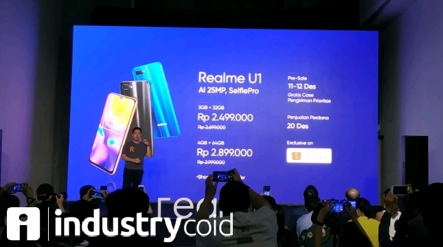 Peluncuran Realme U1 (Hariyanto/INDUSTRY.co.id)