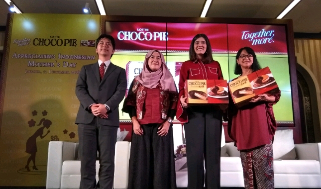 Talk Show bertajuk Mempererat Ikatan Ibu dan Anak dengan MetodeRead-Aloud yang diselenggarakan Lotte Choco Pie (Foto: Ridwan/Industry.co.id)