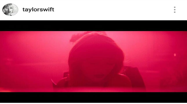 Cuplikan Video Taylor Swift (Foto:IST)