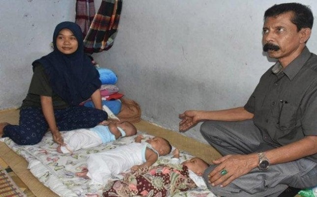 Ini Cara Ibu Merawat Tiga Bayi Kembar di Dalam Penjara Bireuen Aceh (Foto Dok Inews)