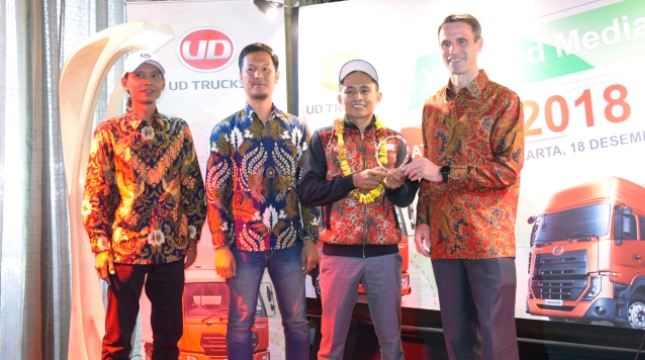 UD Trucks Indonesia Tunjukkan Upaya Going the Extra Mile 