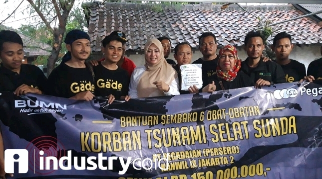 Pegadaian Salurkan Bantuan untuk Korban Tsunami Banten