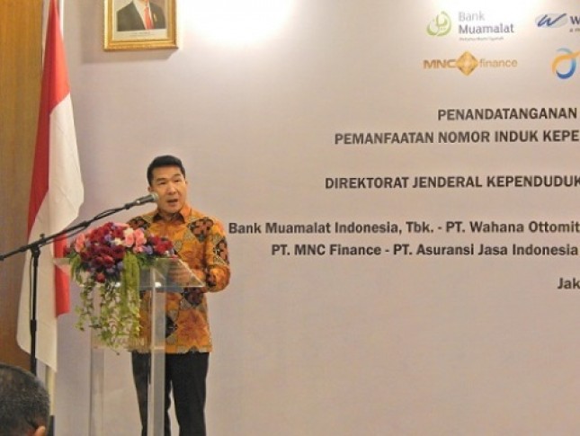 Direktur Utama WOM Finance, Djaja Suryanto Sutandar (Foto Abe)