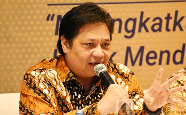 Menteri Perindustrian Airlangga Hartarto (Foto: Kemenperin)