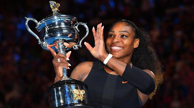 Serena Williams Juarai Australia Open 2017 (CNBC)