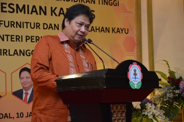 Menteri Perindustrian Airlangga Hartarto (Foto: Kemenperin) 