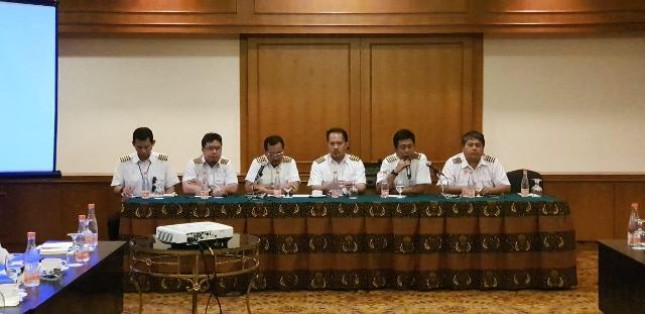 Puluhan pilot resmi membentuk organasasi Perhimpunan Profesi Pilot di Indonesia (PPPI), Kamis (10/1/2019)
