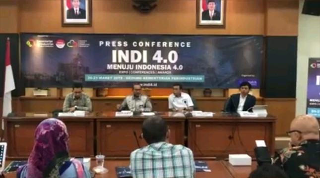 Kepala BPPI Kemenperin Ngakan Timur Antara saat konferensi pers INDI 4.0 menuju Industri 4.0 (Foto: Ridwan/Industry.co.id)