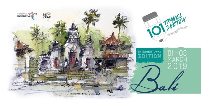 1O1 Travel Sketch Bali (Foto Dok Industry.co.id)
