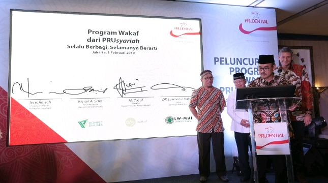 Prudential Indonesia Hadirkan Program Wakaf dari PRUsyariah