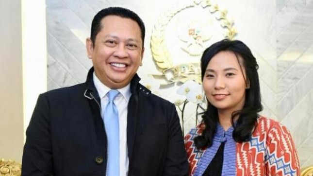 Ketua DPR Bambang Soesatyo bersama Sutradara Livi Zheng yang mengunjunginya kemarin