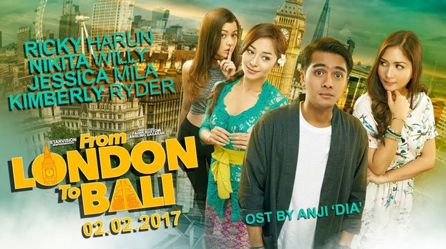 Poster Film From London to Bali (You Tube)