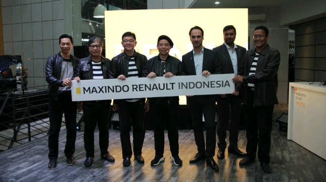 Maxindo Renault Indonesia Buka Tiga Dealer Eksklusif Pertamanya