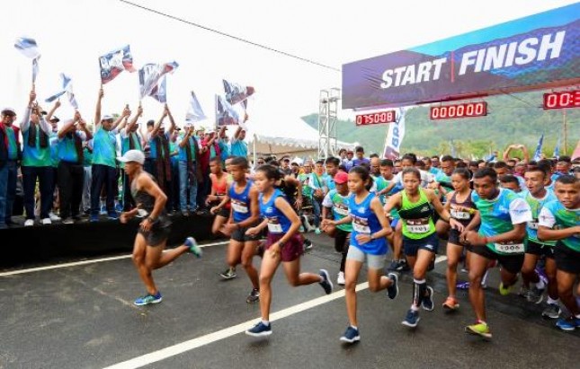 Run BRI Mendeh Sumbar 2019 (Foto Dok Industry.co.id)