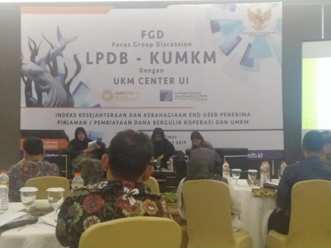 Kolaborasi LPDB KUMKM dan UKM Center UI Jaring Tingkat Manfaat Dana Bergulir