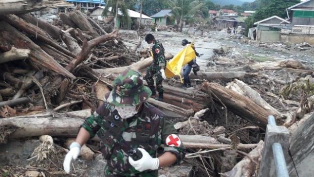 Banjir di Jayapura Papua (Foto Dok Kemensos)