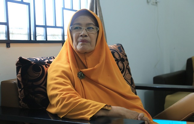 Ketua Koperasi KSU Rejosari, Pekanbaru Riau, Elwi 